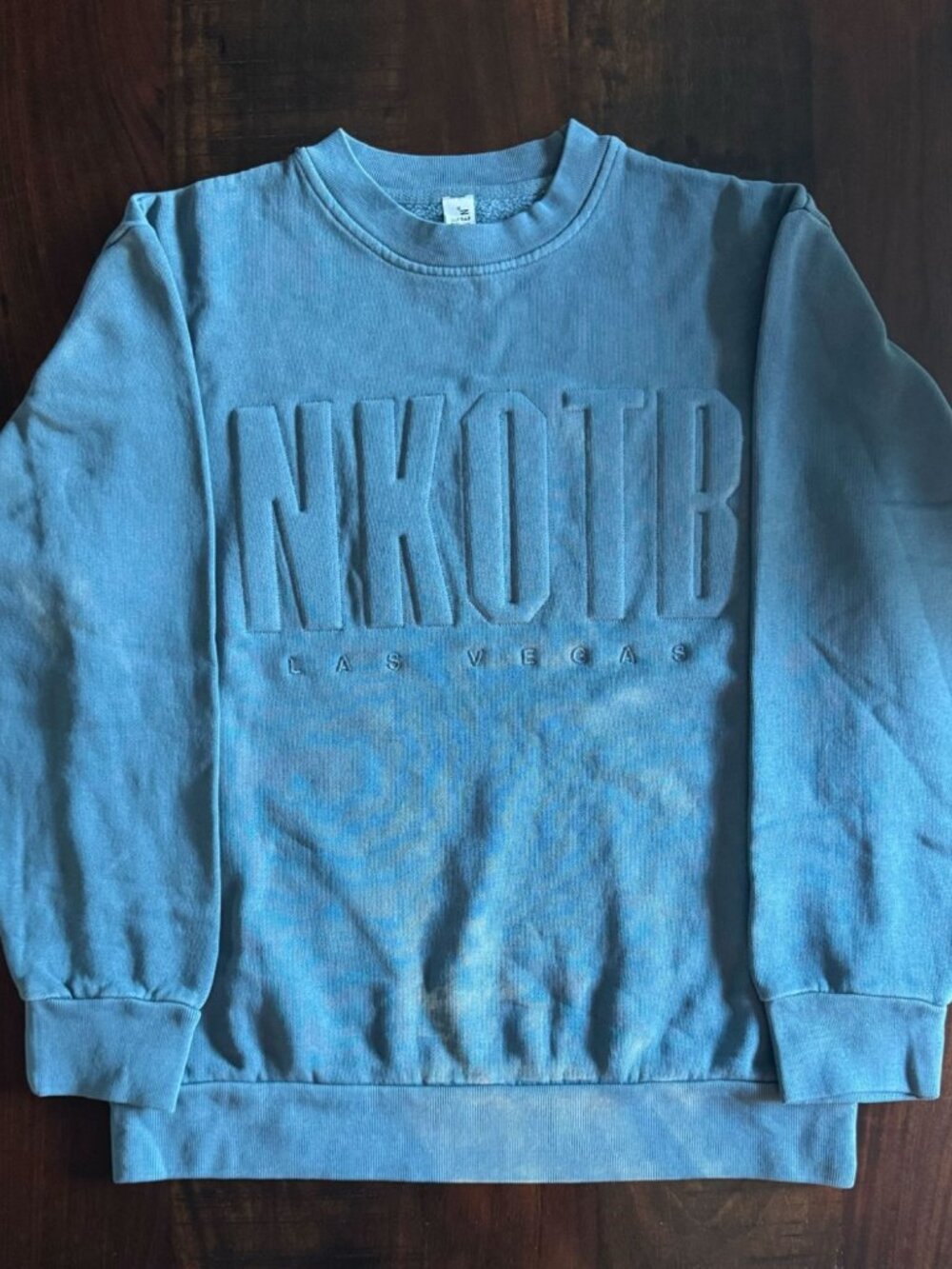 New Kids on the Block NKOTB Las Vegas Residency Crewneck Sweatshirt S *Read*